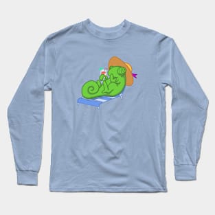 Sunbathing Chameleon Long Sleeve T-Shirt